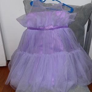 Purple Tull Dress